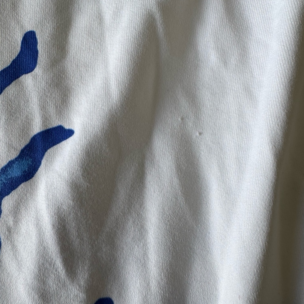 J. McLaughlin Blue Coral Print Long Sleeve Top - Picture 9 of 12